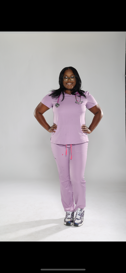 Lila short sleeve set