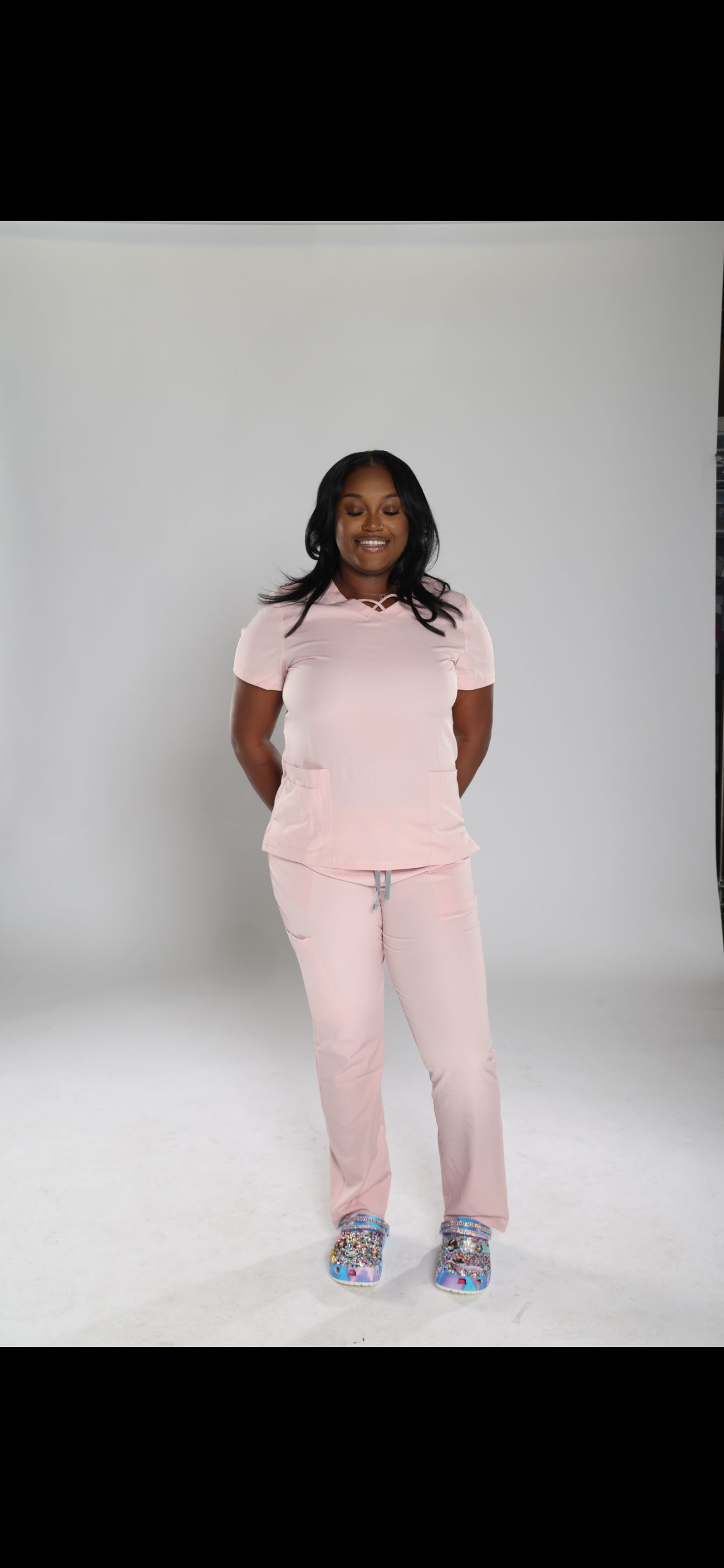 Simple Rose short sleeve set