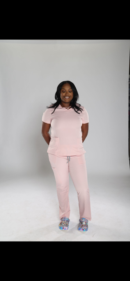 Simple Rose short sleeve set