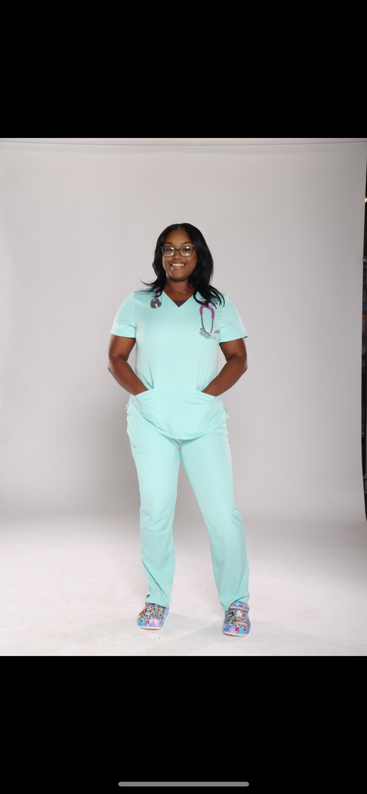 Aqua Blue short sleeve set