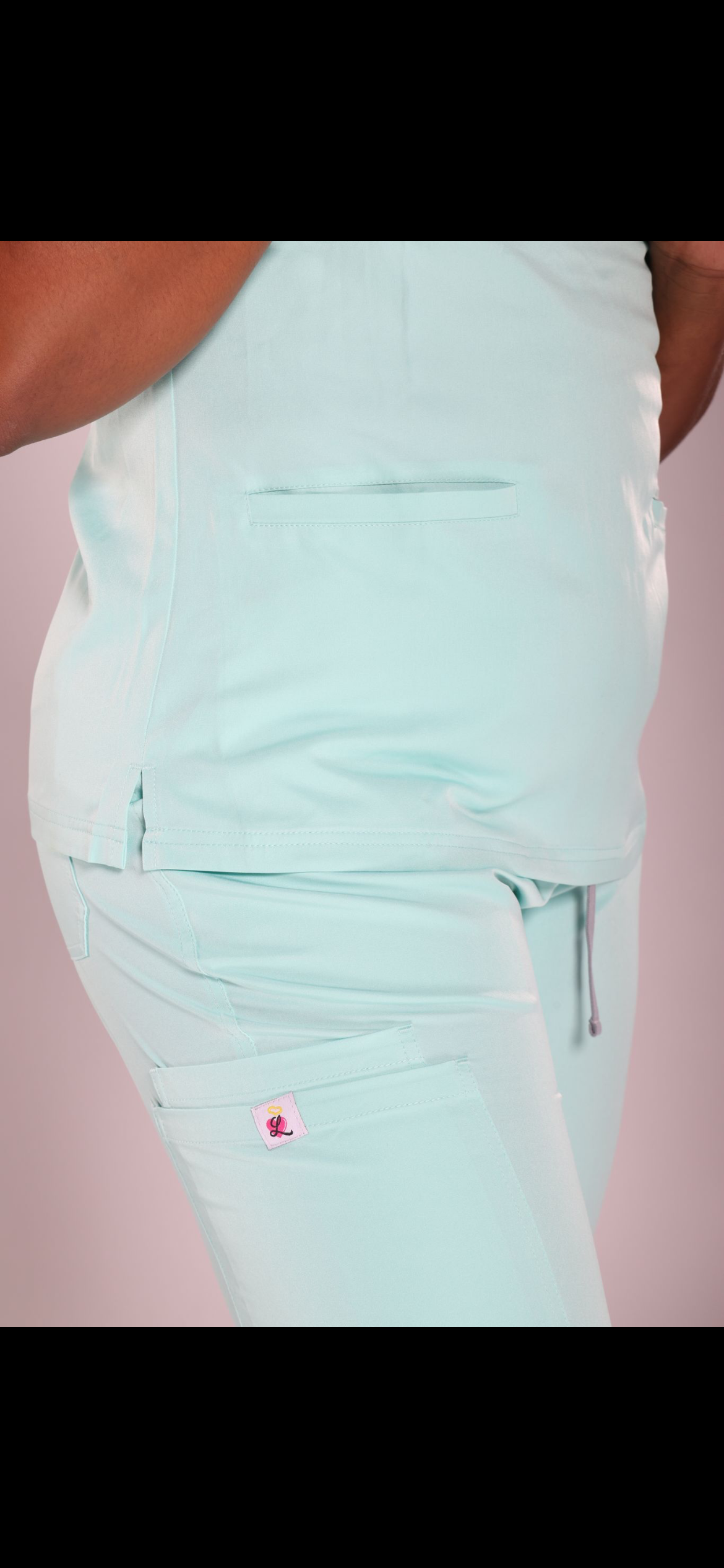 Aqua Blue short sleeve set