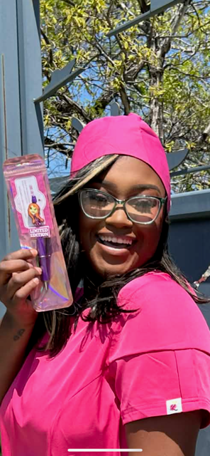 Hot Pink scrub hat
