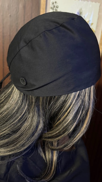 Black Scrub Hat